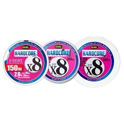Плетеный Шнур Duel PE Hardcore X8 200m Silver Плетеный Шнур Duel PE Hardcore X8 200m Silver