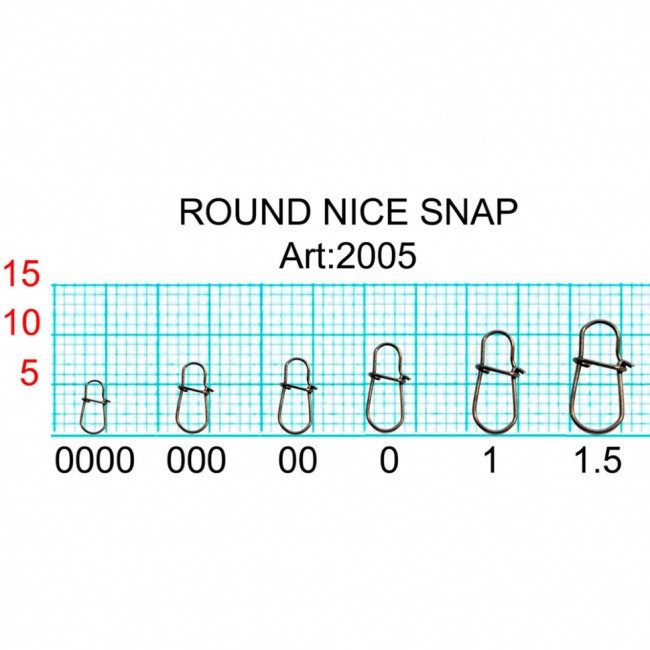 Застежка Fish Season Round Nice Застежка Fish Season Round Nice