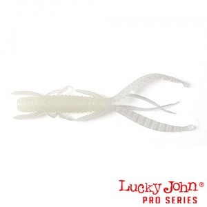 Виброхвосты Lucky John Pro Series HOGY SHRIMP 3.5in (08.90) 5шт, съедобные
