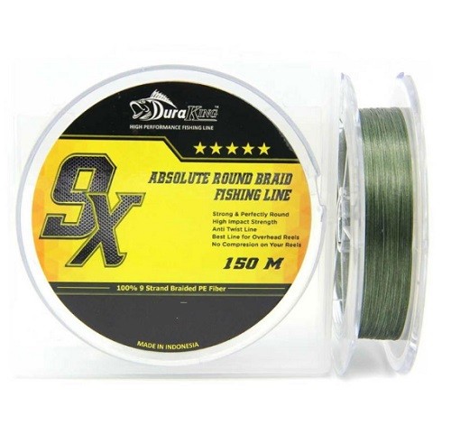 Шнур DuraKing 9X , 150м (оливково-зеленый)