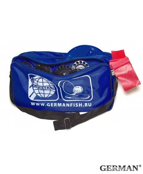 Жерлицы неоснащенные 10 шт / Большая синяя сумка