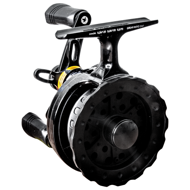 Катушка инерционная (зимняя) Black Side ICE ZEAL