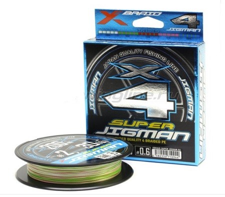 Шнур YGK X-Braid Super Jigman X4 200м Шнур YGK X-Braid Super Jigman X4 200м