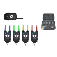 Набор электронных сигнализаторов поклевки CARP SPIRIT Blax Alarm X4 + Receiver X1