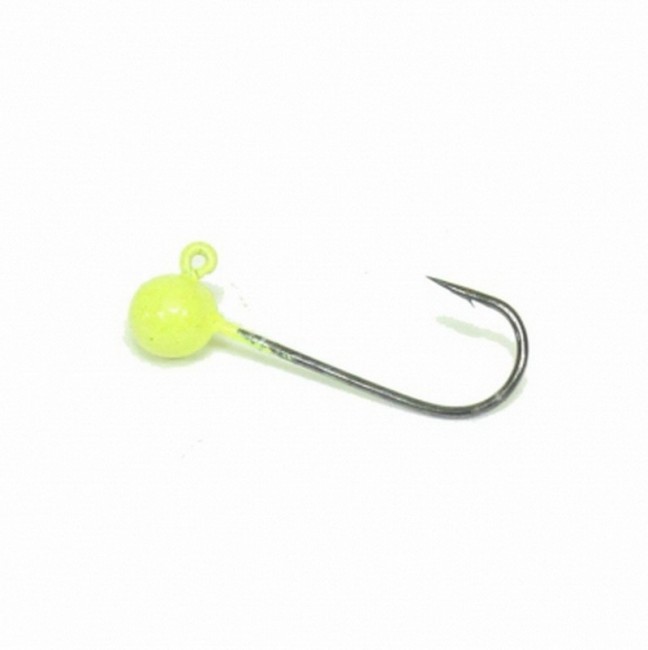 Джиг-голова Тула, крючок "Maruto" № 2 желт.