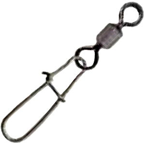 Вертлюг Kosadaka роликовый с карабином Nice snap (упаковка)