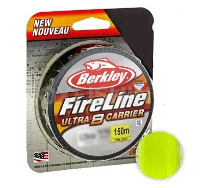 Шнур плетеный Berkley Fireline Ultra 8  150м (flame green)