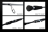 Спиннинг JS Company Bixod N Seabass S5 S912L-ML 2,76 м 8-28 г тубус