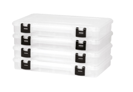 Коробка Plano StowAway комплект 4шт 3700 (35.6cm x 22.9cm x 4.8cm)
