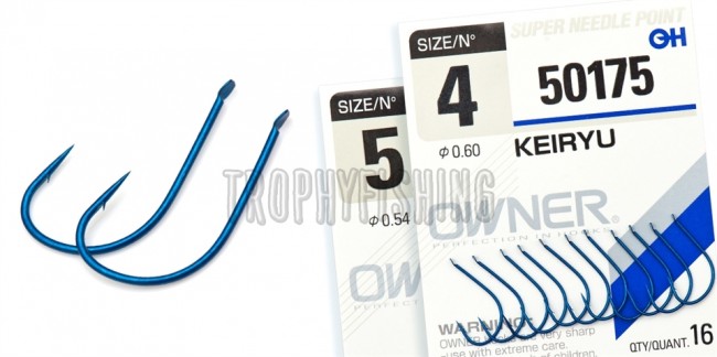 Крючок OWNER C'ultiva 50175 Keiryu (размер №05 в упаковке 14шт) Крючок OWNER C'ultiva 50175 Keiryu (размер №05 в упаковке 14шт)