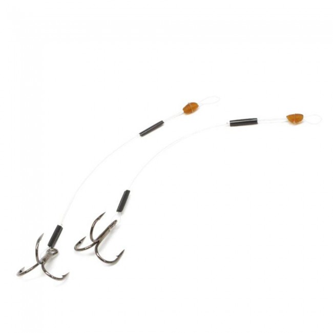 Поводок Dragon V-Lures с тройником (3 шт.)