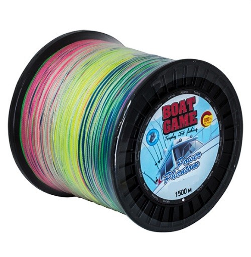 Шнур Power Phantom Boat, 1500m, (мультиколор) Шнур Power Phantom Boat, 1500m, (мультиколор)