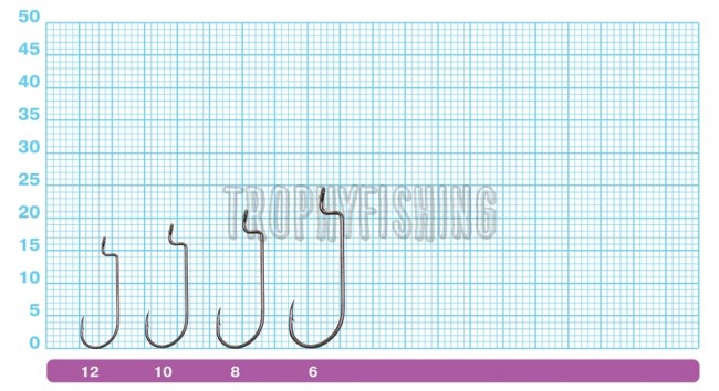 Крючок OWNER C'ultiva 51639 Slim Offset