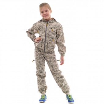 Костюм Novatex "Рысь" (Смесовая,бел. цифра) детский Орион 