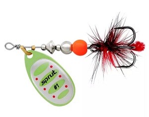 Блесна Вращающаяся "Sprut" Alba Ball System Spinner #5 