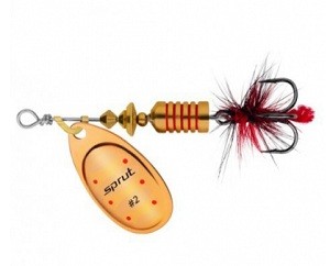 Блесна Вращающаяся "Sprut" Alba Spinner #3 