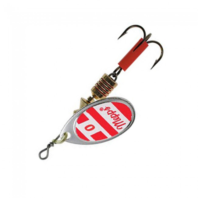 Блесна вращ. Mepps AGLIA White/Red, 0 Блесна вращ. Mepps AGLIA White/Red, 0