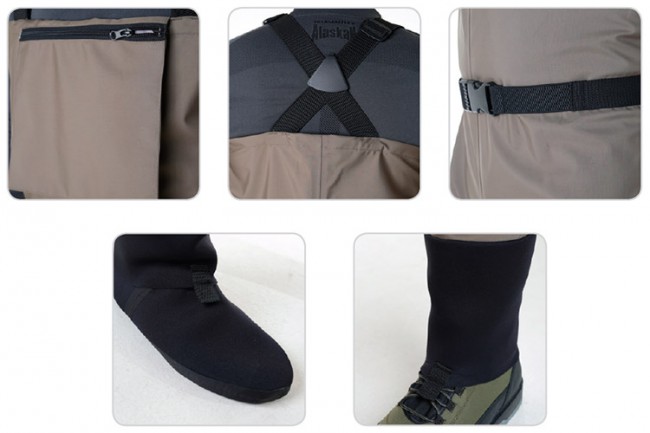 Вейдерсы Alaskan Scout хаки