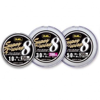 Плетеный Шнур Duel PE Super X-Wire 8 200m 5Color-Yellow Marking