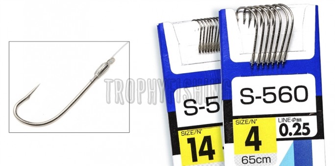 Крючок OWNER 50560 с поводком без петли 65см. FURANSU