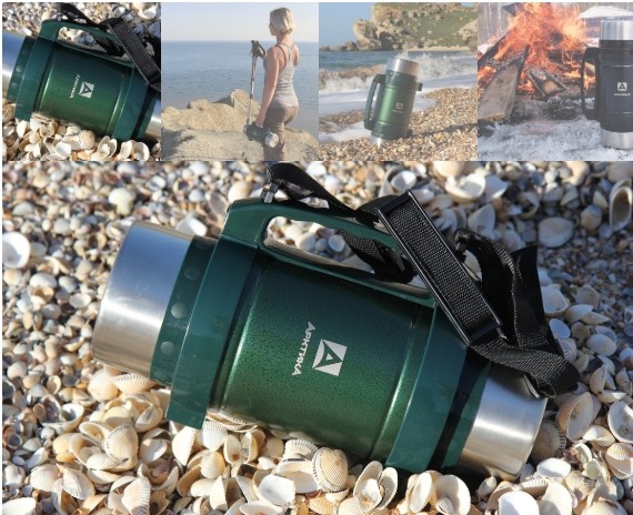 Термос Арктика с супер-широким горлом, универсальный Термос Арктика с супер-широким горлом, универсальный