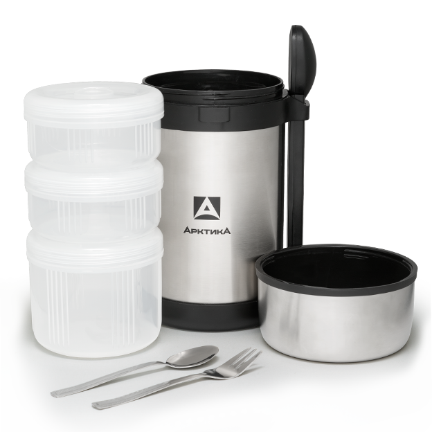 Термос Арктика с контейнерами для еды