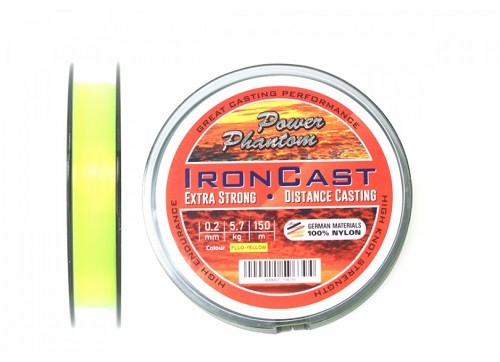 Леска Power Phantom IronCast Fluo 150m