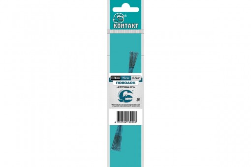 Поводок Контакт Струна STR без вертлюга (13 шт) Поводок Контакт Струна STR без вертлюга (13 шт)